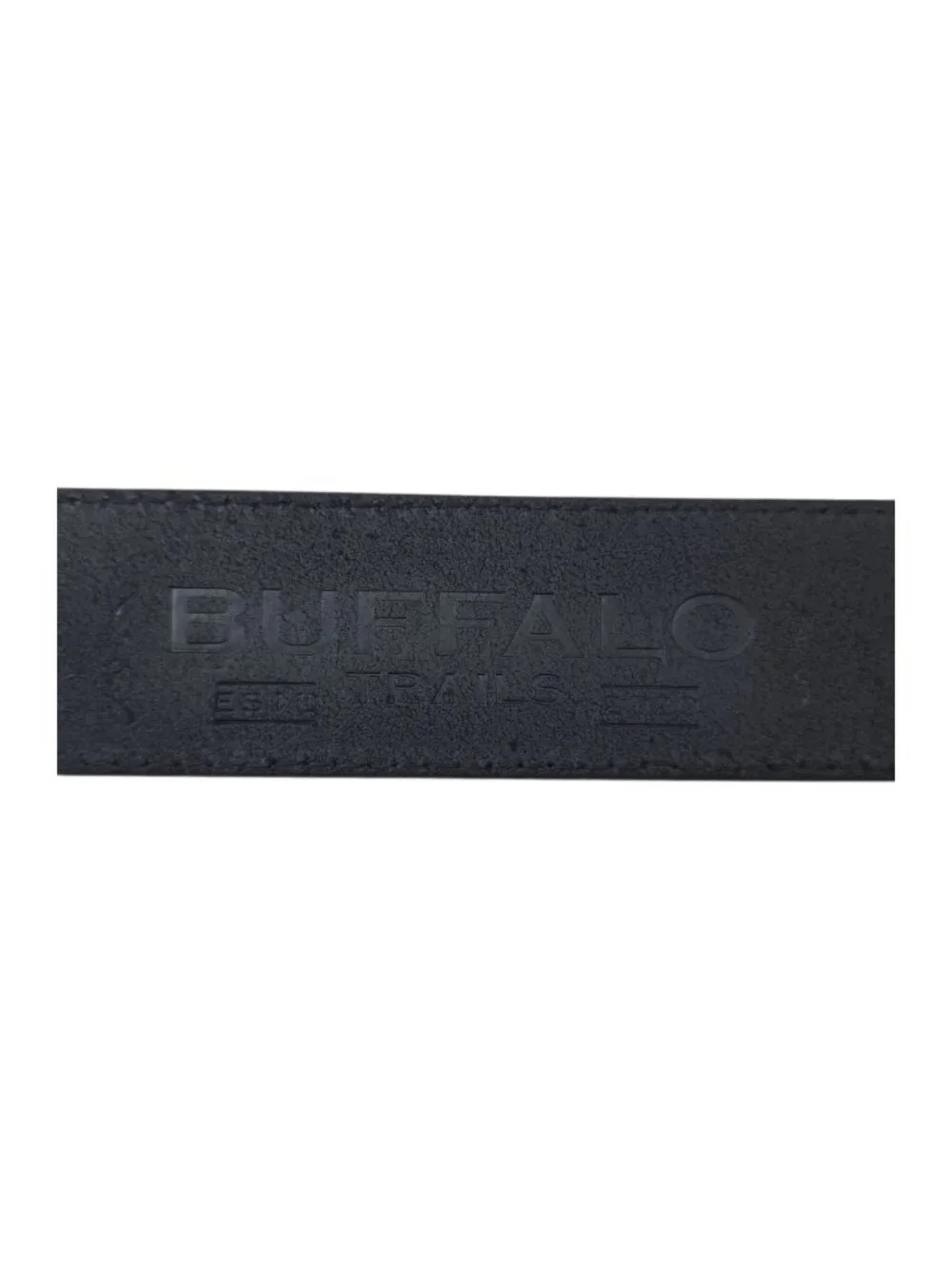 Buffalo Trails Mens Genuine Buffalo Leather Belt Size 40 Durable 1.5